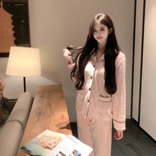 捞捞酱「D家贵女」海岛绒加厚加绒睡衣女2025新款冬季高级家居服