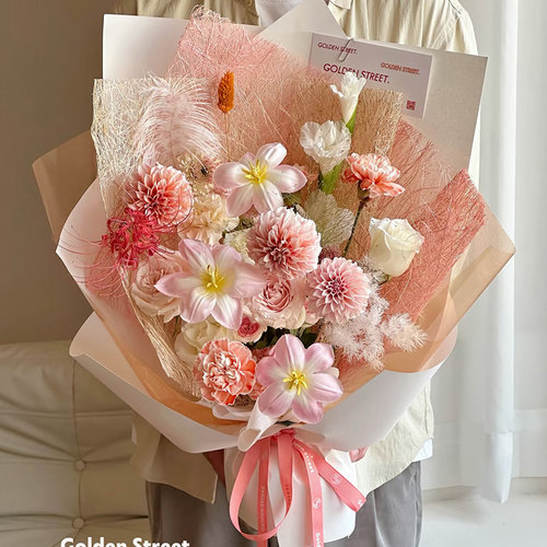 千丝纸鲜花包装纸包花内衬纸高质感麻丝纸花束拉菲纸手工材料花艺