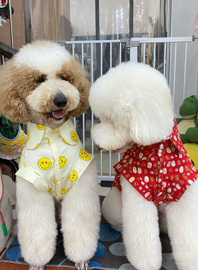 手工新品狗狗衬衣大狗夏季衣服金毛拉多巨贵无袖衫松狮阿拉萨摩耶