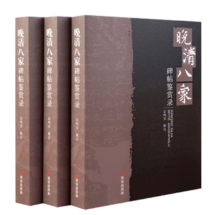 校注 宗鸣安 西安 晚清八家碑帖鉴赏录 图书书籍 何岸 正版 责编
