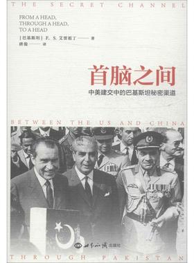 首脑之间 (巴基)F.S.艾贾祖丁(F.S.Aija  dd n) 著;唐俊 译 世界知识出版社 【正版图书书籍】