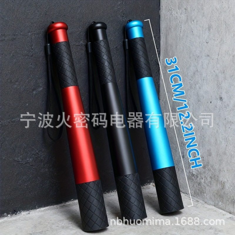 跨境热卖防身手电筒强光多款棒球棒巡逻家用户外狼牙棒手电,居家日用,照明电筒,淘宝优惠券,粉丝福利购,淘宝优惠卷