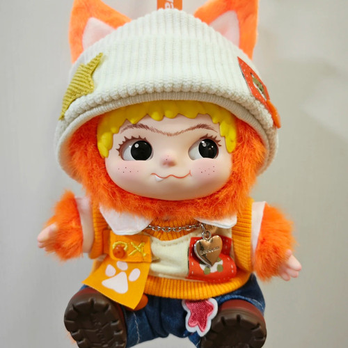 学怪兽Wakuku娃衣20cm哇库库衣服搪胶娃娃毛绒玩具公仔玩偶服饰