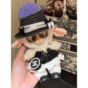 适用于疯狂动物城17cm羊副市长衣服可爱小香风套装娃衣萌