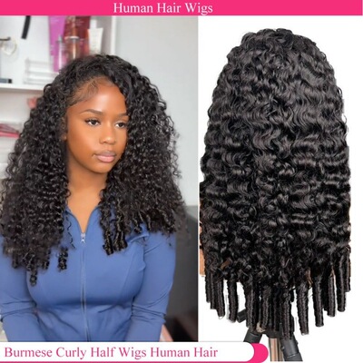 3N1Burmesecurly机制半头套