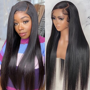 12Grade Brazilian 13*4frontal lace Straight Wig 100% human