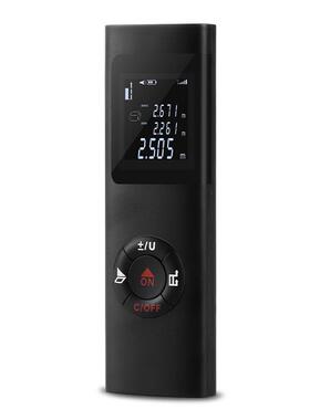 JQ40迷你口袋高精度红外线激光测距仪外贸热销USB-Tey-C充电礼品