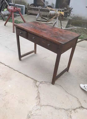 0怀旧老家具木桌复古装饰摆件