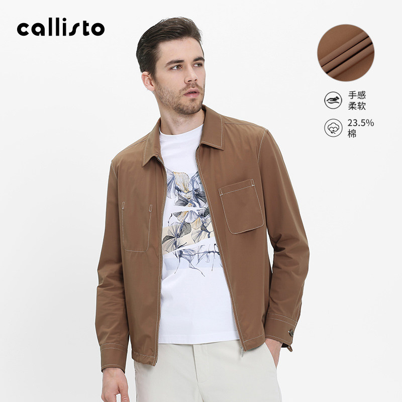【Y′S系列】callisto卡利斯特男装春秋男士夹克外套商务气质休闲
