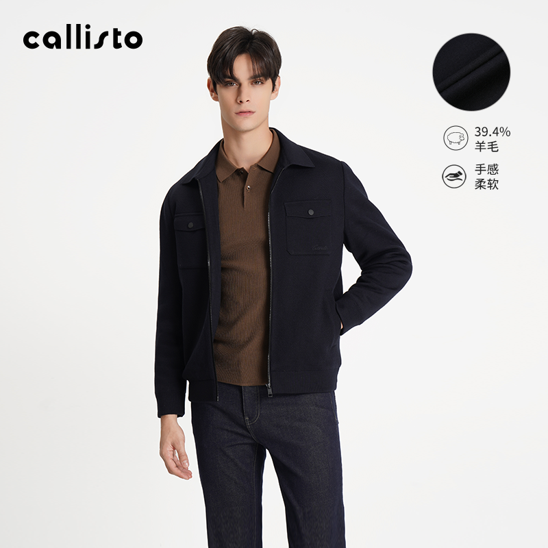 callisto鹅绒内里填充加厚夹克