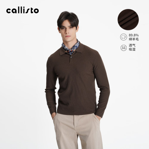 卡利斯特Polo领针织衫毛衣