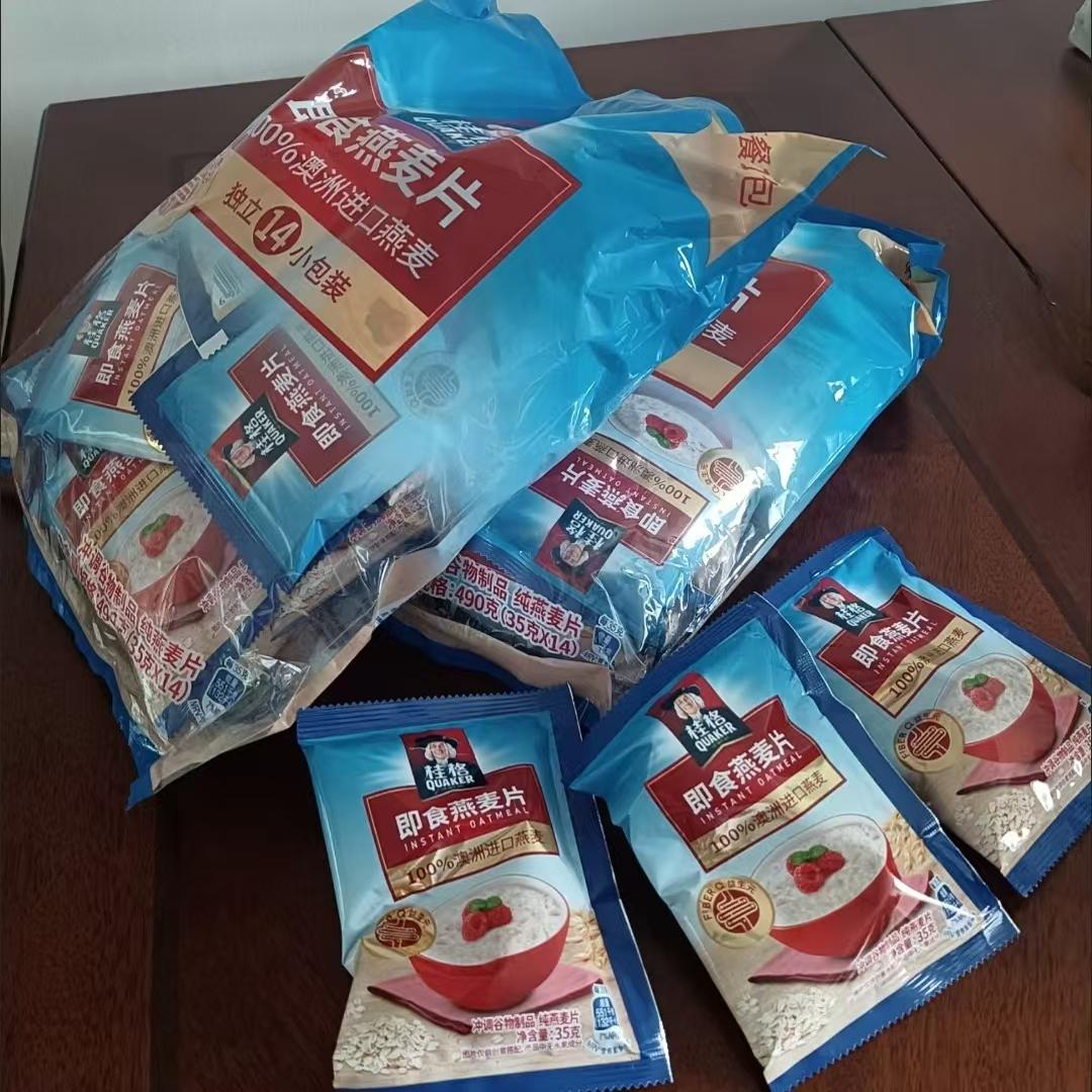 原味即食纯燕麦片桂格无蔗糖