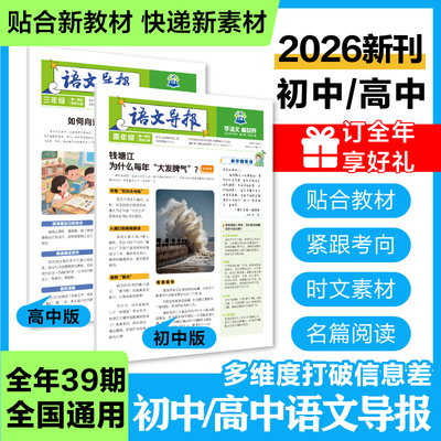 必刷题初高中语文导报期刊杂志