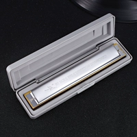 Swan Harmonica đa âm giọng 28 lỗ rộng phạm vi c Harmonica người mới bắt đầu thi đấu chuyên nghiệp chơi nhạc cụ - Nhạc cụ phương Tây trống điện tử roland