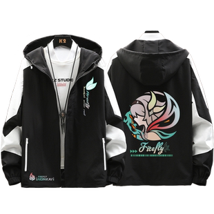 崩二次元游戏星周边穹衣服坏男青少年流萤铁道萨姆夹克外套春秋jl