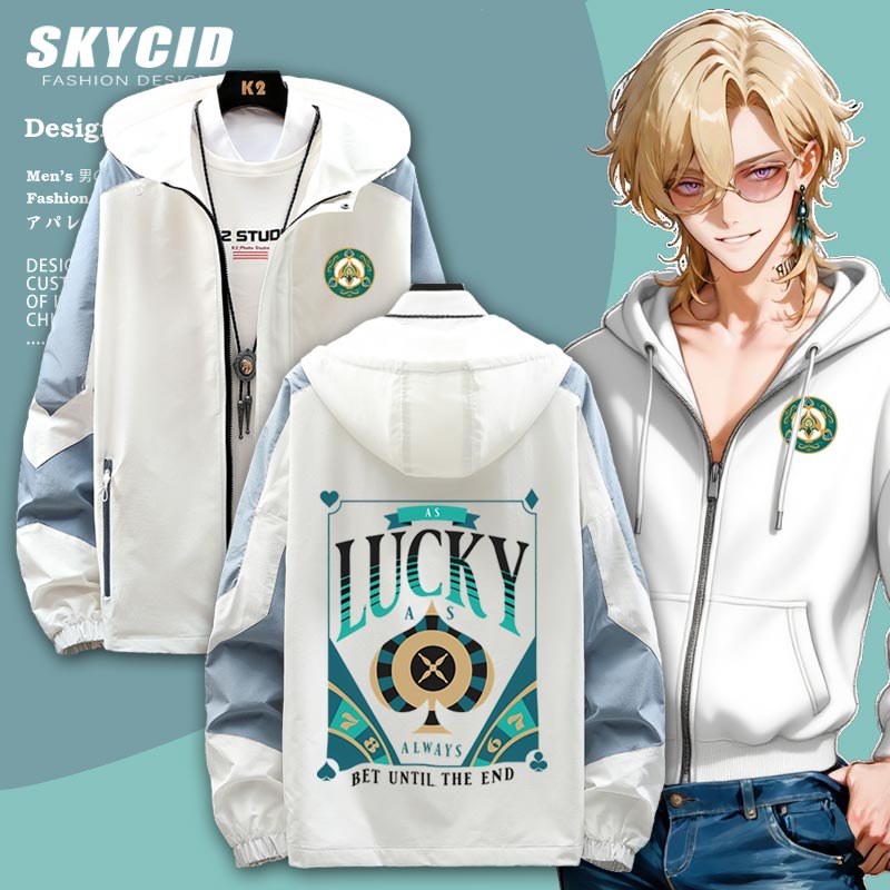 星游戏人物砂砂周边连帽夹克