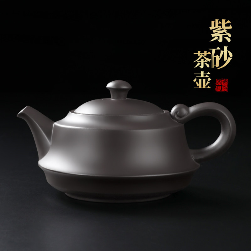 陶福气 500ml特大容量紫砂泡茶器 家用陶瓷功夫茶具大号茶壶单壶