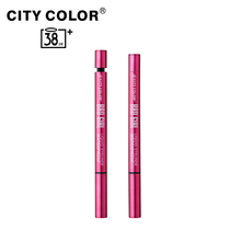 color坏女孩速干眼线笔软头极细不易晕染新手防水持久眼线液 city