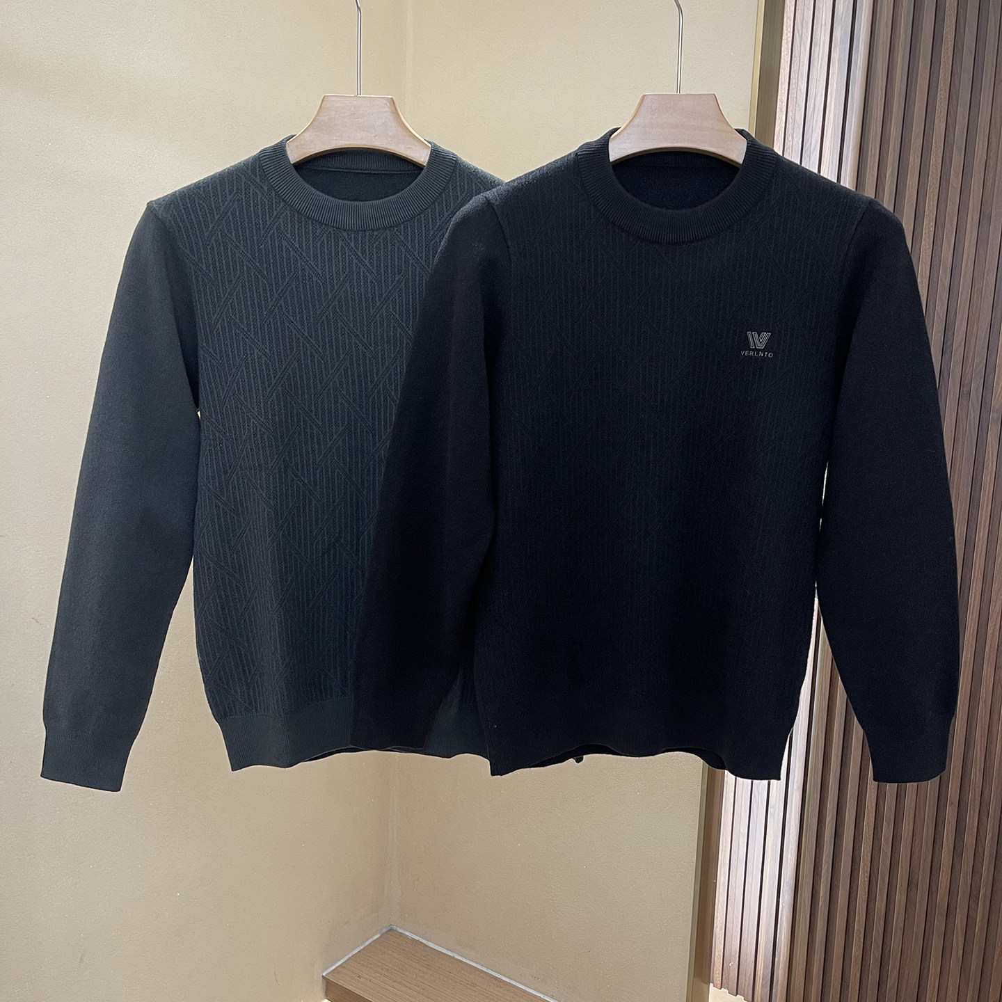 加绒加厚！细腻舒弹！时尚提花圆领中老年针织衫冬季男士保暖毛衣,男装,针织衫/毛衣,淘宝优惠券,粉丝福利购,淘宝优惠卷