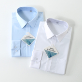衬衫 硬菜 长袖 商务休闲职业衬衣青年男士 尾货 免熨烫天丝棉系列