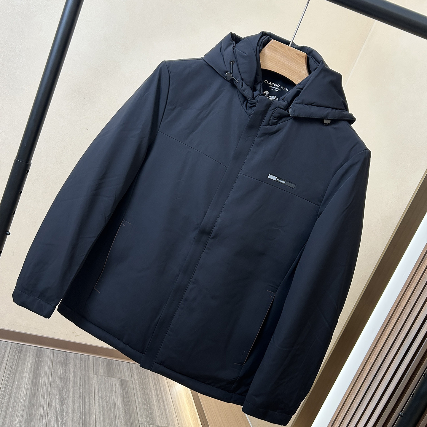 牛奶丝面料!品牌折扣尾货秋冬季商务百搭90绒可脱帽羽绒服男外套