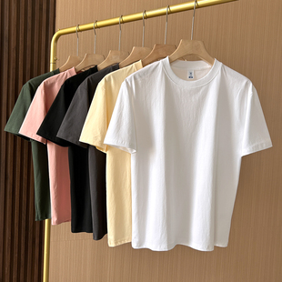 T恤衫 精梳棉索罗娜 外贸纯色情侣运动休闲短袖 夏季 速干防晒凉感