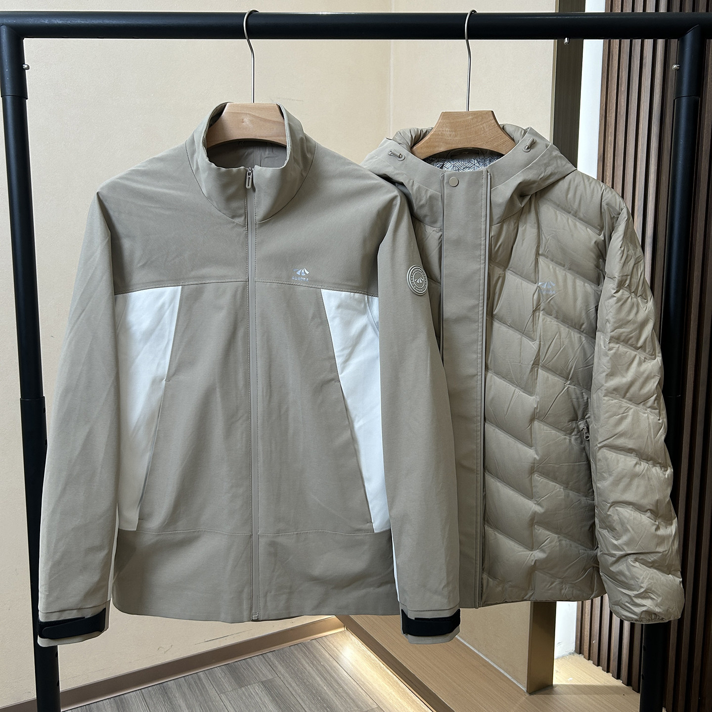 【H家】原1000+!可拆卸一衣三穿!品牌剪标秋冬户外加厚羽绒服男