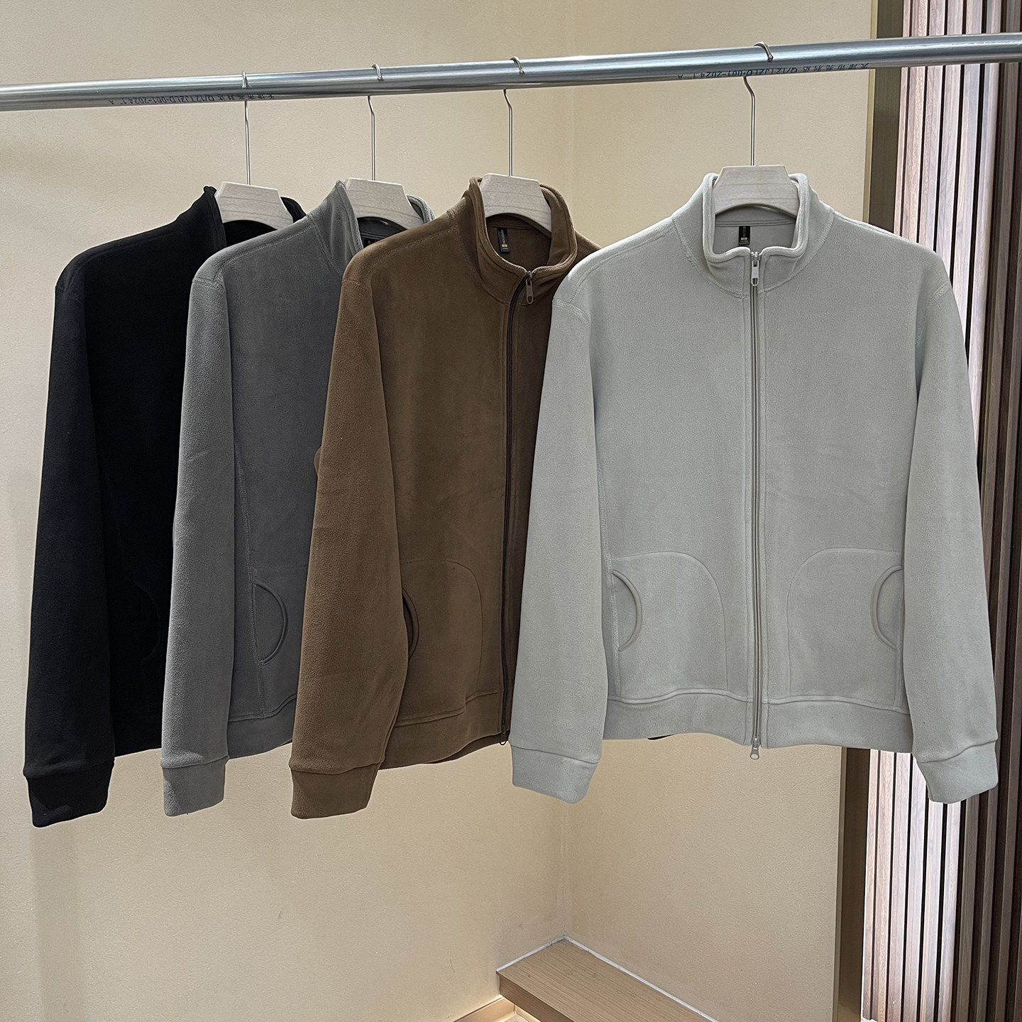 超细双面摇粒绒！软糯亲肤弹力！秋冬立领开衫卫衣男加绒保暖外套,男装,卫衣,淘宝优惠券,粉丝福利购,淘宝优惠卷