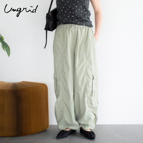 Ungrid日系薄款工装裤