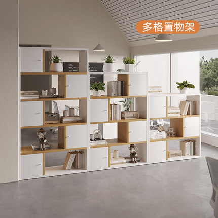 办公室隔断柜文件柜资料柜木质组合双面矮柜储物柜公司展示柜落地