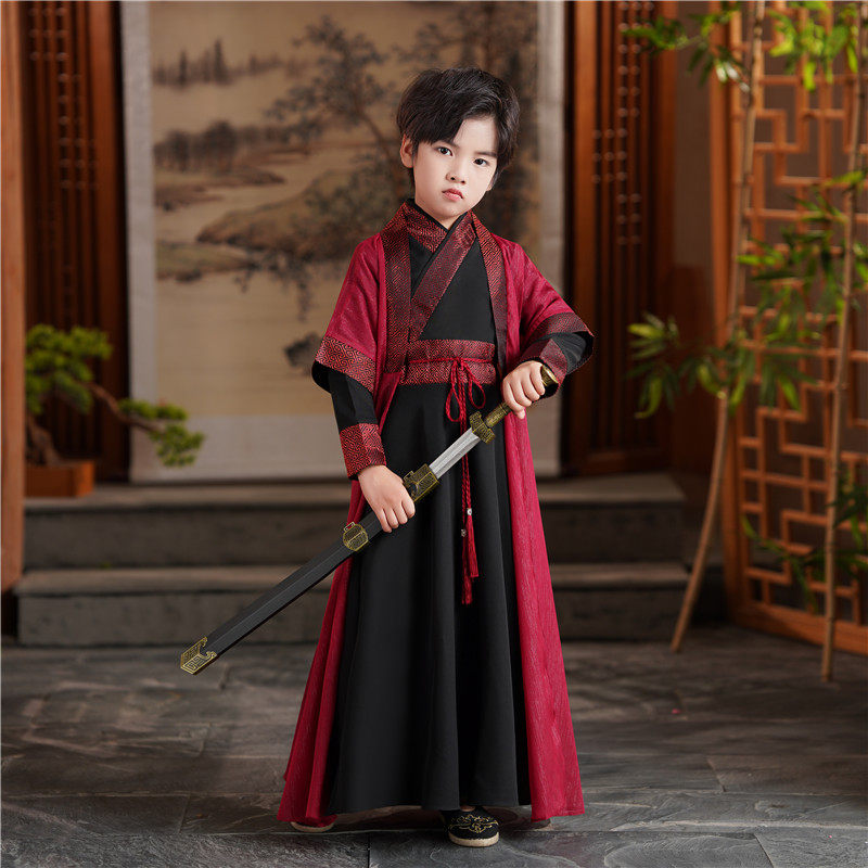 儿童春夏男孩套装帅气古装武侠少爷服中国风小学生国学,童装/婴儿装/亲子装,唐装,淘宝优惠券,粉丝福利购,淘宝优惠卷