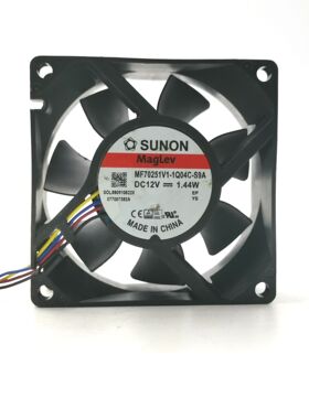MF70251V1-1Q04C-S9A 建准 7025 12V 4针温控 7CM机箱大风量风扇