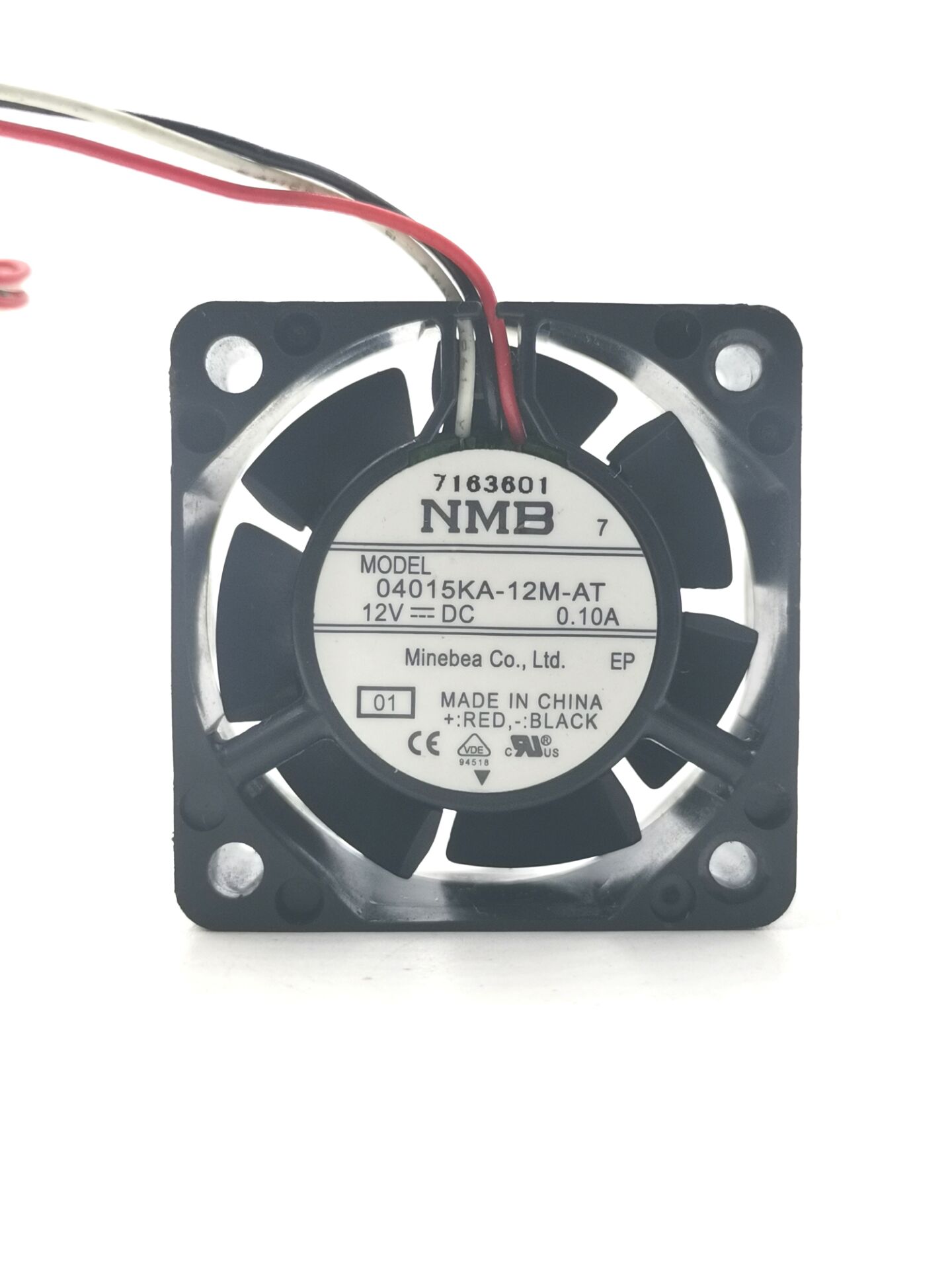 04015KA-12M-AT 日本原装NMB 4015 12V 0.1A 3线 服务器散热风扇