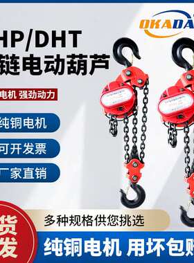 DHP/DHT环链电动葫芦380v倒链提升机起重5吨10T20吨30t工业大吨位