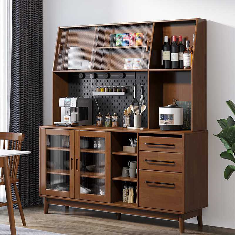 日式藤编餐边柜实木一体茶水柜客厅置物架现代简约玻璃柜工厂直供,鲜花速递/花卉仿真/绿植园艺,割草机/草坪机,淘宝优惠券,粉丝福利购,淘宝优惠卷