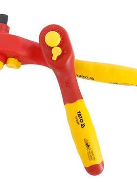 YATO双向快速绝缘棘轮扳手1000V大中小飞省力刺轮自动快板子