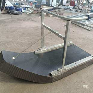 滩涂行走工具赶海泥艋船泥马船滩涂船可折叠便携式船放后备箱