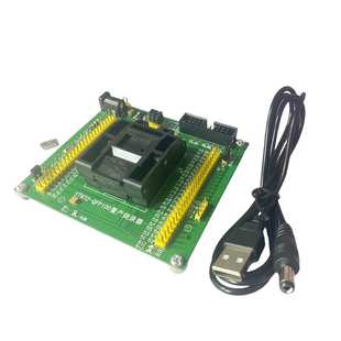 STM32F103单片机0.5MM测试烧录测试座量产编程下载工具LQFP100脚