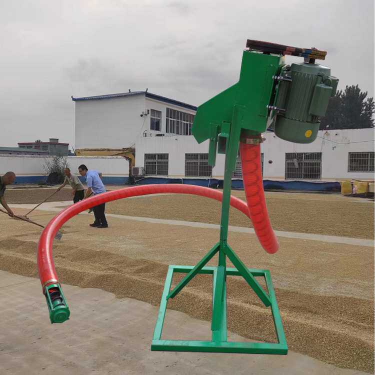 农用车载吸粮机小型软蛟龙提升机散粮装卸软管提升机价格