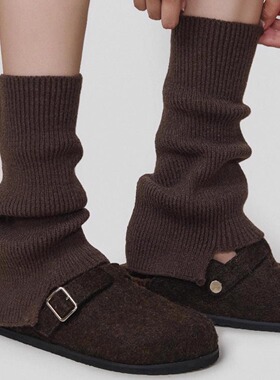 美爆了~袜套+leggings叠穿时髦又显瘦！2025超细腻复古微喇腿套