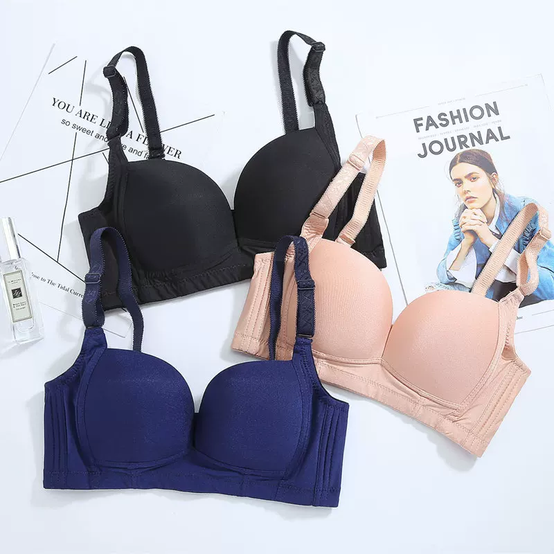 Sexy Japanese thin summer supporting wireless bra