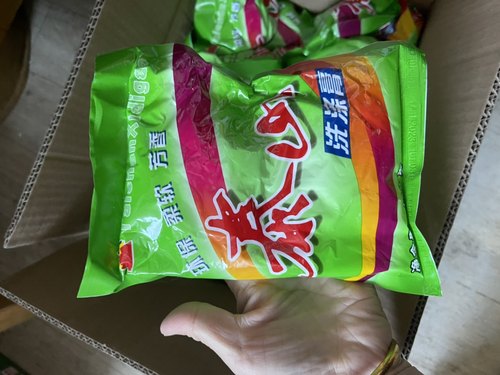 泰山洗衣膏400g一箱20袋去污去油洗衣粉