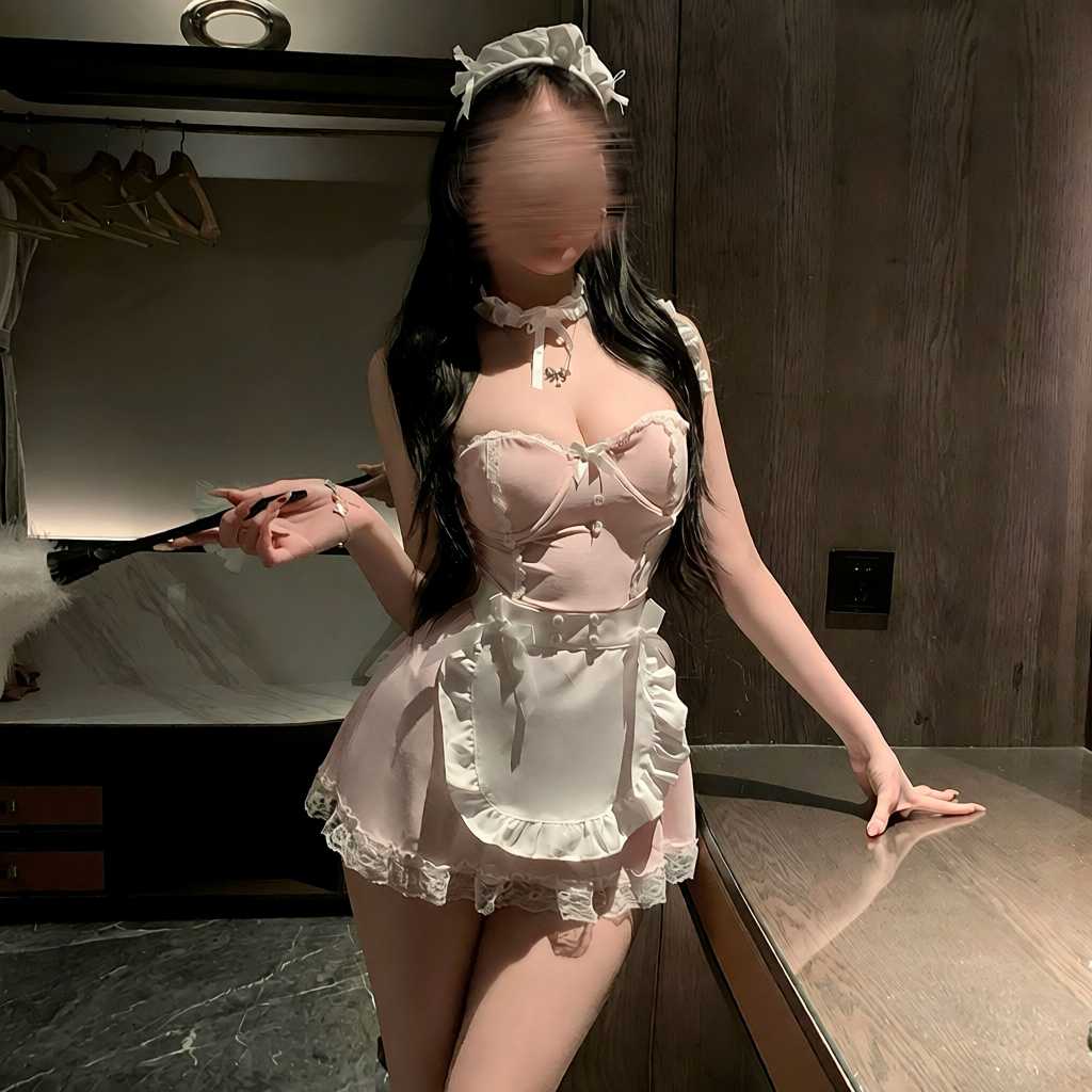 灌云大码情趣内衣 性感可爱女仆钢托聚拢火辣带胸垫 女佣制服诱惑