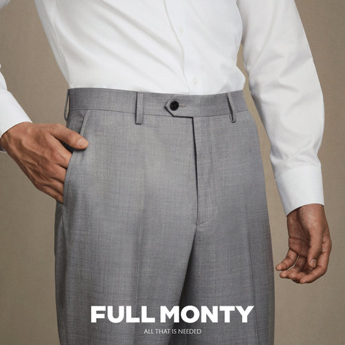 FULLMONTY商务正装羊毛西裤