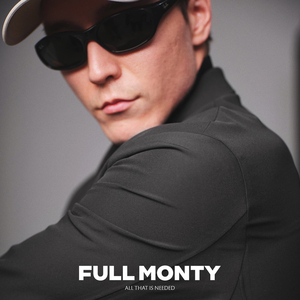 FULL MONTY新款休闲西服男士弹力运动西装外套黑色简约秋季上衣