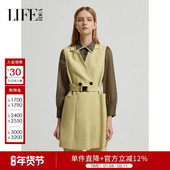 商场同款 莱芙艾迪儿品牌女装 长马甲春秋季 西装 马夹1W3J17052