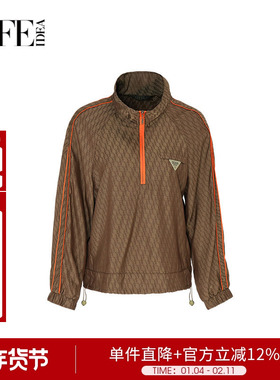 【商场同款】莱芙艾迪儿品牌女装春季新款套头梭织上衣1E1S25213