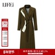 莱芙艾迪儿都市通勤OL风简约大气大衣女秋冬新款 挺括有型小众外套