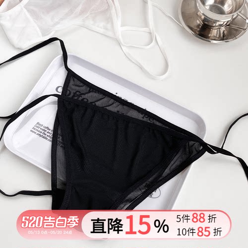 日系纯欲系带内裤性感纯欲