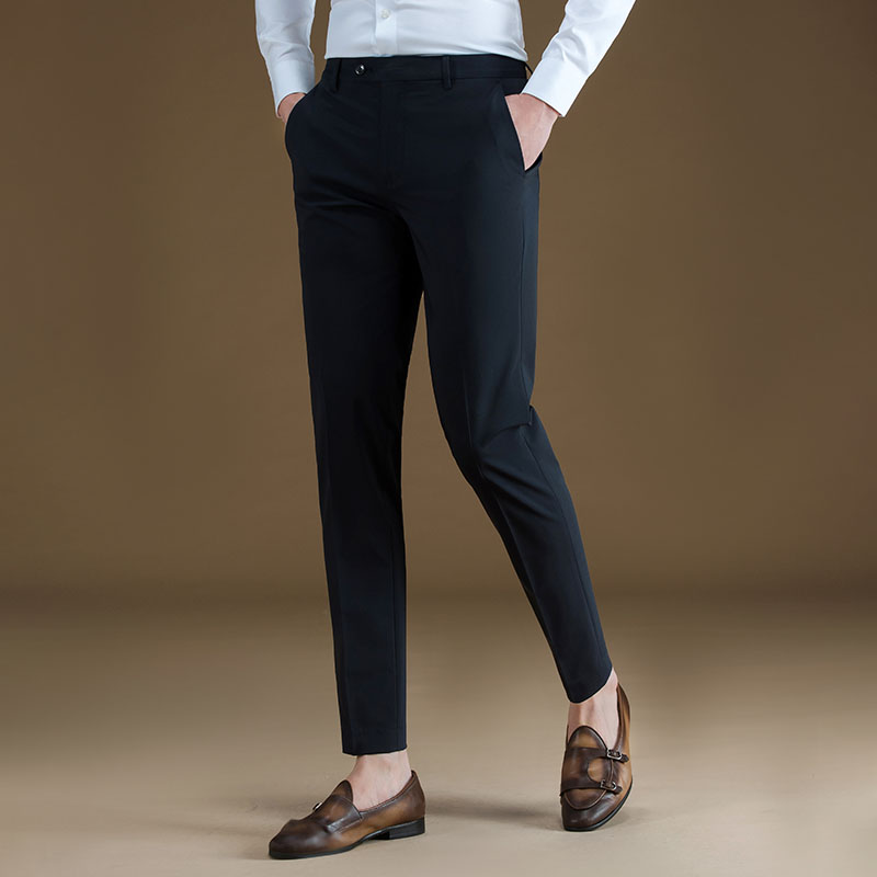 POWO商务直筒西裤速干